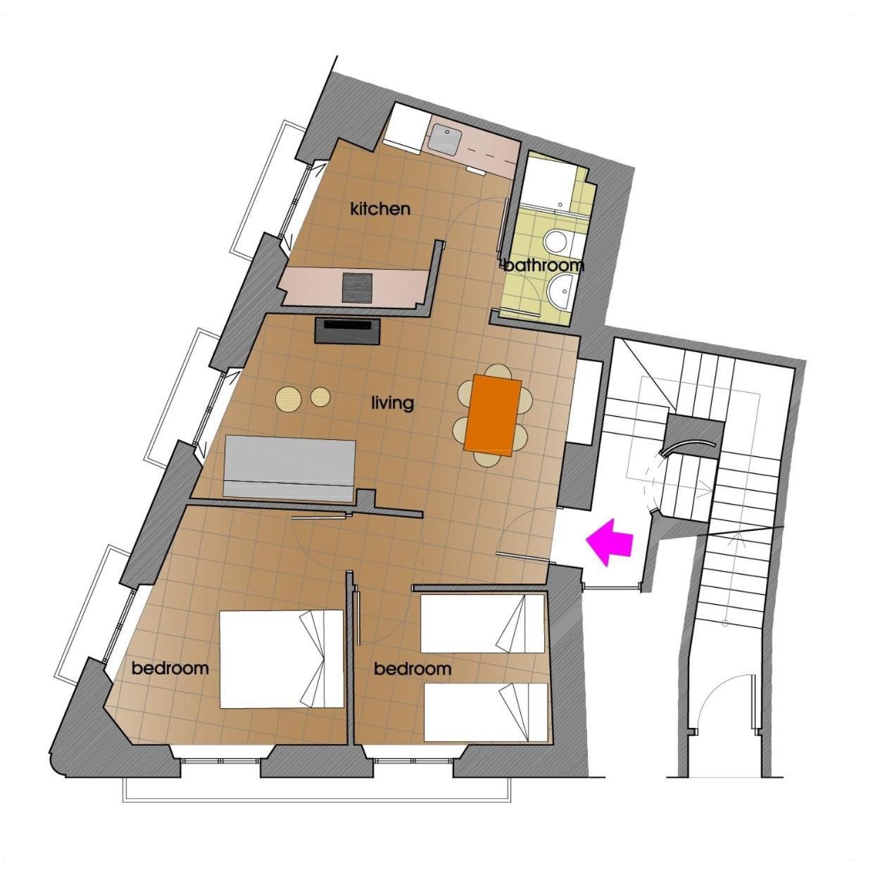 Homeyseville- Bright Apartment At Santa Cruz 6 Pax, Parking Optional Kültér fotó